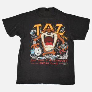 Vintage Single Stitch Looney Tunes Tasmanian Devil Tour T-Shirt - L